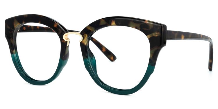 Lesia Cateye Blue Glasses