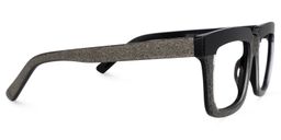 Lourdes Square Silver Glasses2