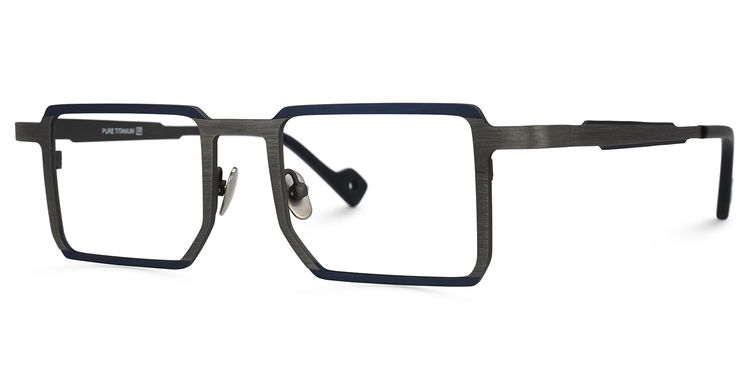 Sinclair Square Gray Glasses