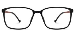 Amyliz Square Black Glasses0