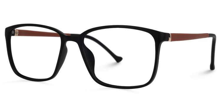 Amyliz Square Black Glasses