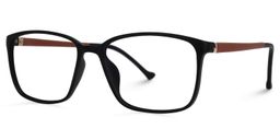 Amyliz Square Black Glasses1