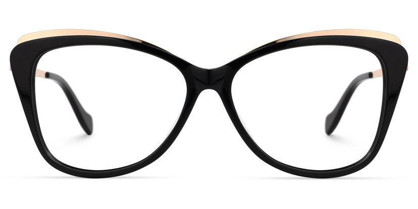 Chelesa Butterfly Black Glasses