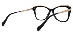 Chelesa Butterfly Black Glasses3