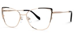 Marett Cateye Black Glasses1