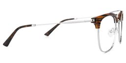 Dornisha Square Brown Glasses2