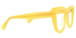 Peggy Cateye Yellow Glasses2