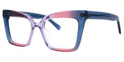Akers Cateye Multicolor Glasses1