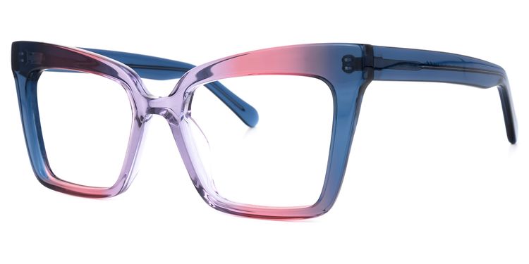Akers Cateye Multicolor Glasses