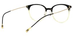 Santana Round Light-Green Glasses2