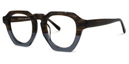 Fornea Geometric Two-Tone Glasses1