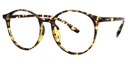 Blanco Round Tortoise Glasses1