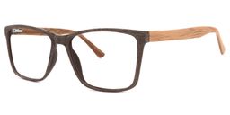 Nahomi Square Brown Glasses1
