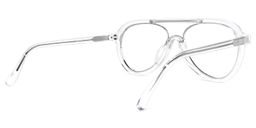 Wilfredo Aviator Clear Glasses2
