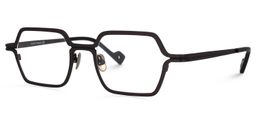 Katleend Square Black Glasses1