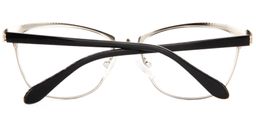 Claire Cat-eye Rivets Glasses11