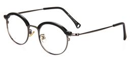 Heather Browline Gray Eyeglasses3