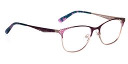 Elijah Browline Purple Glasses4