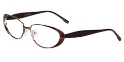 Muriel Oval Brown Glasses3