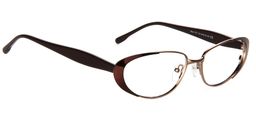 Muriel Oval Brown Glasses4