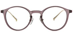 Anthony Round Purple Glasses0