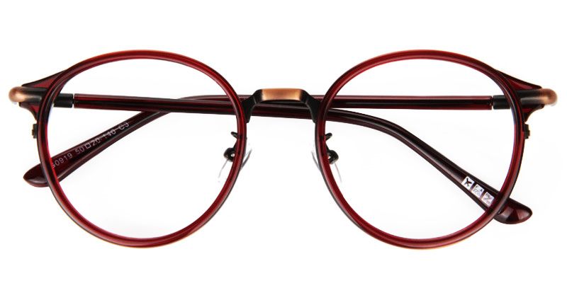 Christine Retro Round Eyeglasses1