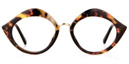 Cassiel Kiss Mouth Tortoise Glasses0