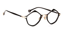 Sicily Lip-Shaped Black Glasses4