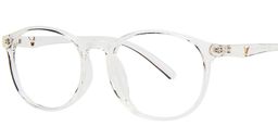 Amaya Round Clear Glasses 5