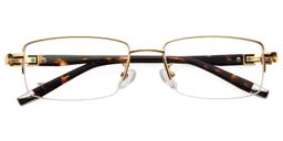 Dolores Half Rim Glasses1