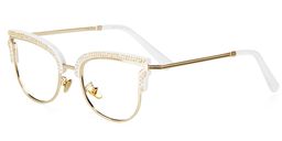 Cassiel Stylish Cat Eye Glasses2