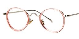 Demi Round Pink Glasses3