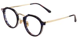 Noah Geometric Blue Glasses3