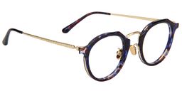 Noah Geometric Blue Glasses4