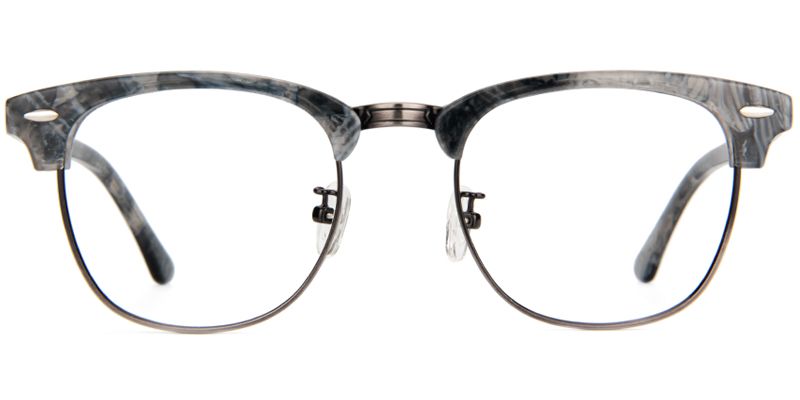 Genevieve Browline Gray-Tortoise Glasses