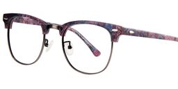 Genevieve Browline Purple-Tortoise Glasses2