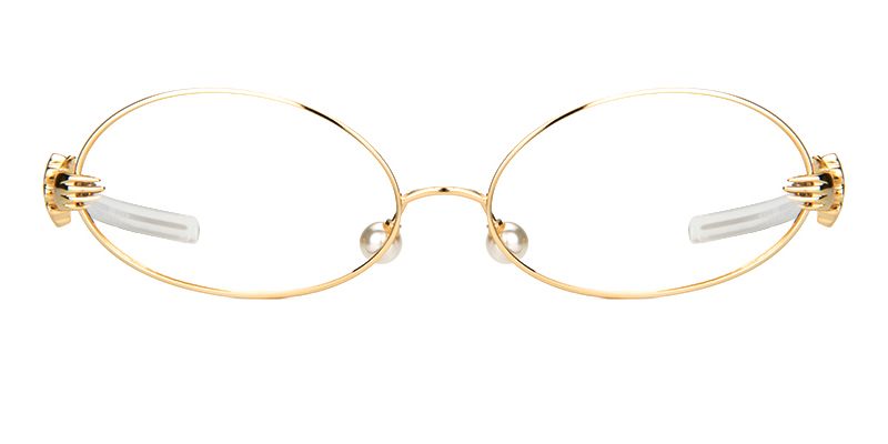 Barbara Oval Glasses 