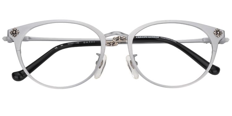 Francie Oval Titanium Glasses
