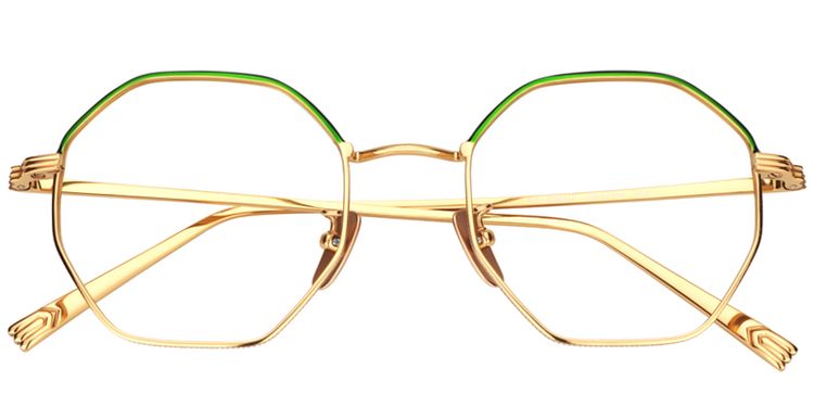 Hester Geometric Titanium Glasses