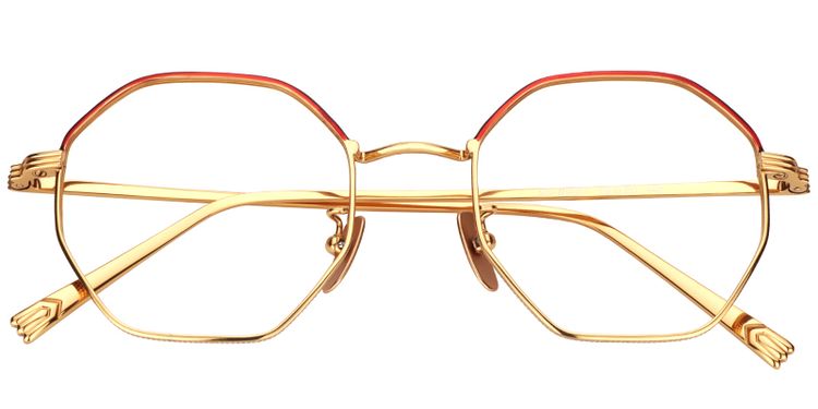 Hester Geometric Titanium Glasses