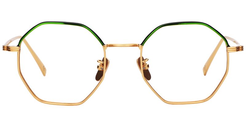 Hester Geometric Titanium Glasses