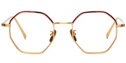 Hester Geometric Titanium Glasses0