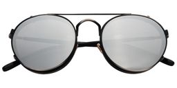 Merle Aviator Clip-on Glasses 6