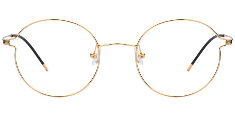 Rory Round Titanium Glasses 