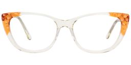 Suzanne Cat Eye Clear Glasses 0