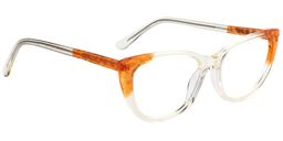 Suzanne Cat Eye Clear Glasses 2