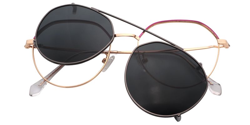  Marsha Aviator Clip-on Glasses