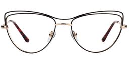 Avery Aviator Black Eyeglasses0