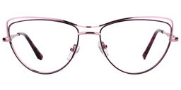 Avery Aviator Pink Eyeglasses0