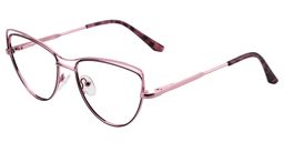 Avery Aviator Pink Eyeglasses2